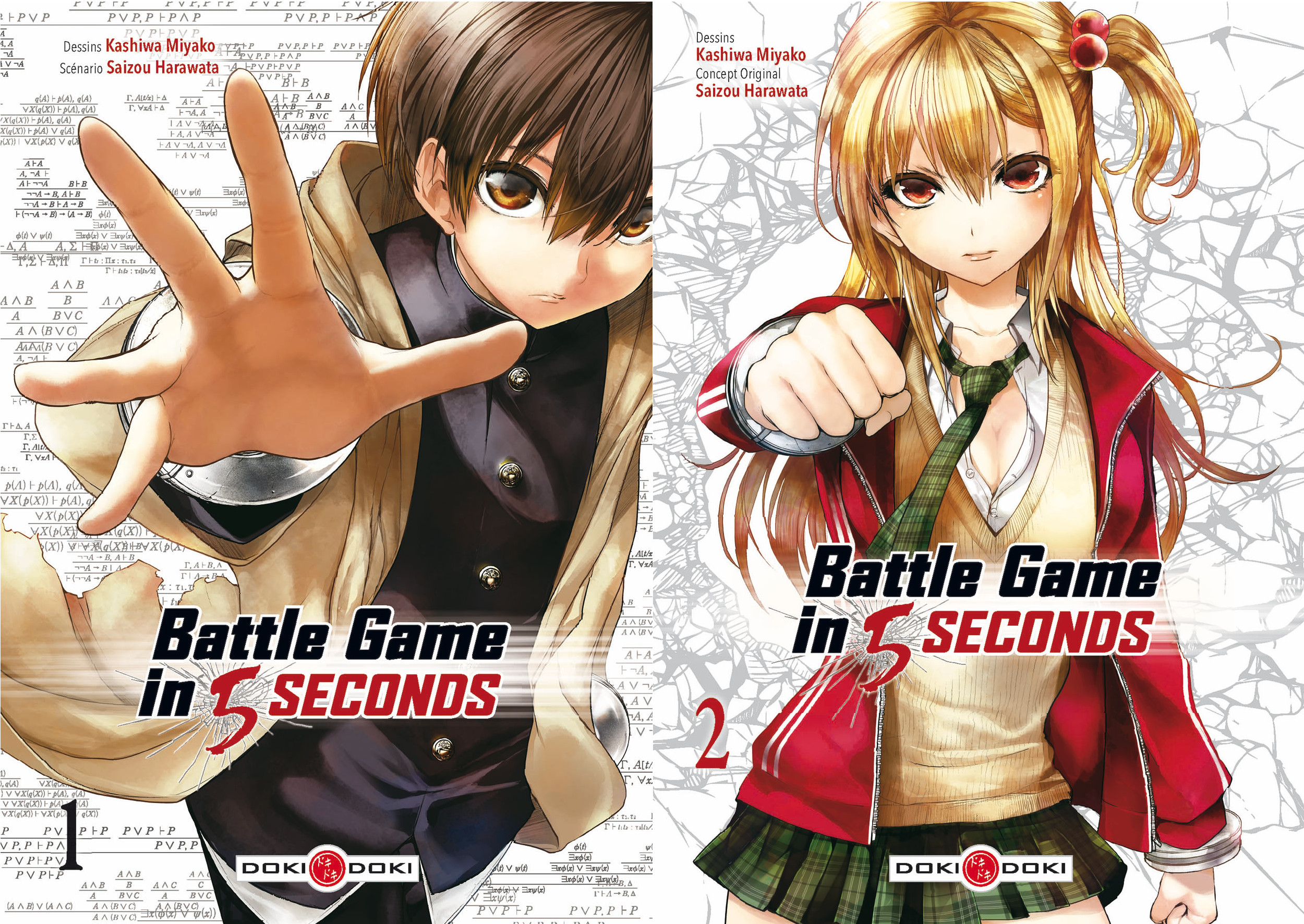 Battle Game in 5 Seconds - Tome 1 - Battle Game in 5 Seconds - vol. 01 -  Saizou Harawata, Kashiwa Miyako - broché - Achat Livre