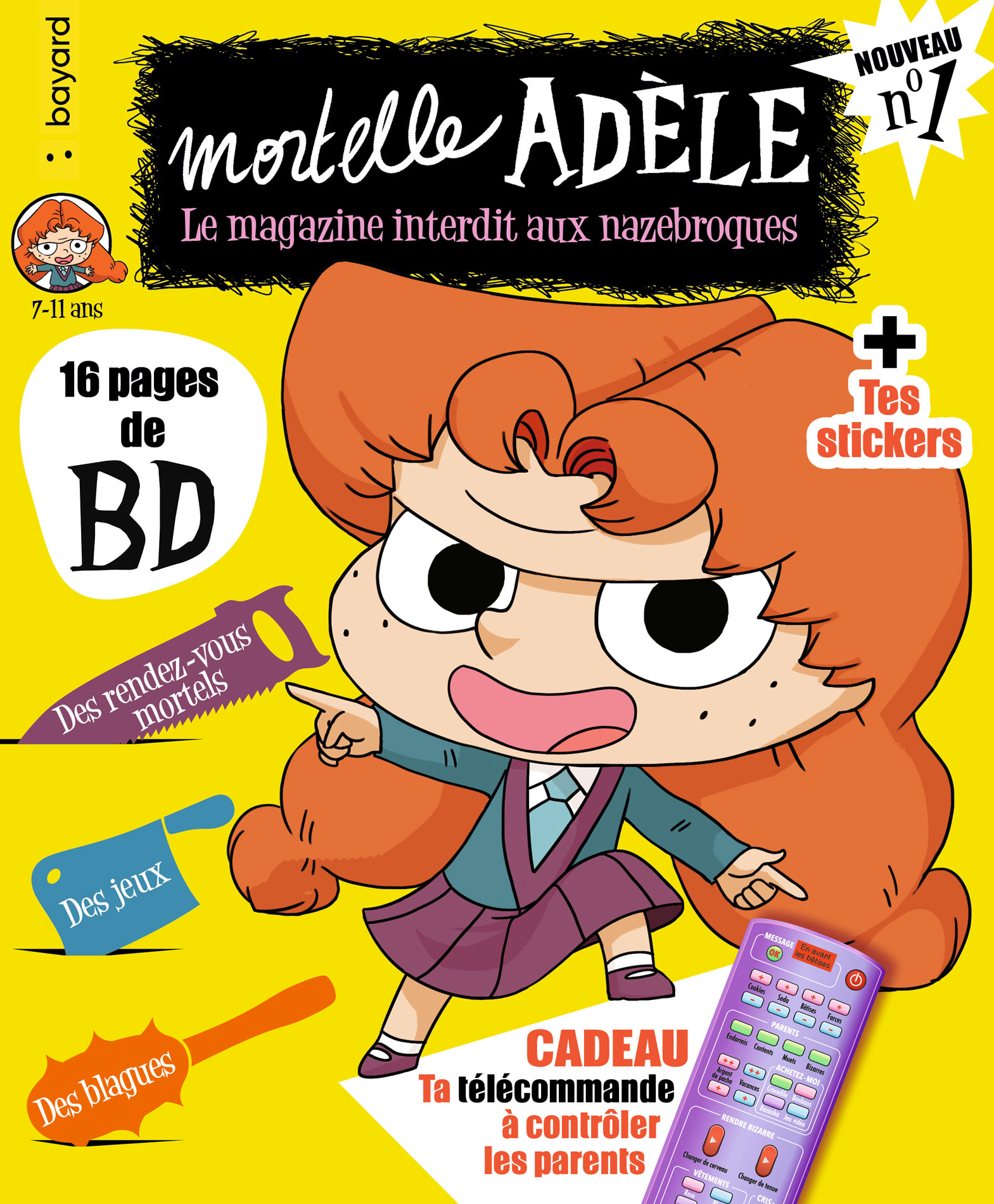 Magazine Mortelle Adèle n°9 