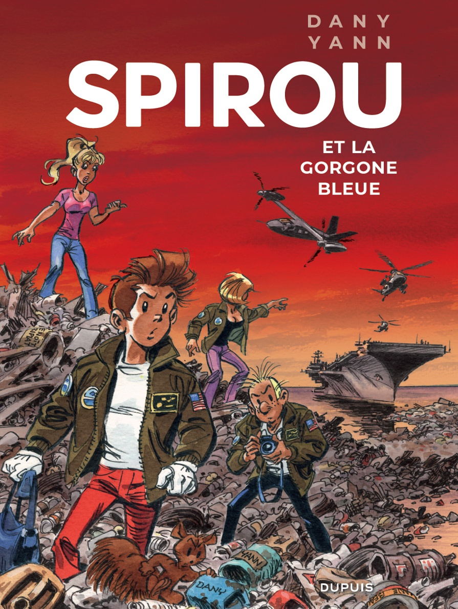 Spirou & Fantasio - Bande dessinée style (franco-belgian comic) - Qwen